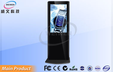 Flexibele 3G Signage van de Netwerktribune Alleen Digitale Vertonings Waterdichte Hoge Resolutie LCD
