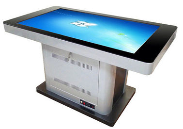 Touchscreen van de vloertribune raakt de Digitale Signage de aanrakingslijst van de Lijst binnenkiosk met infrared