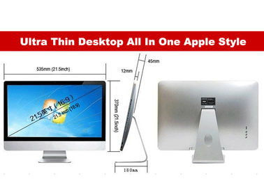 18.5 duim ultra Slanke Desktop allen in Één Computer met Wifi, HD-Camera, DVD-Bestuurder