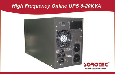 LCD RS232 SNMP één fase 60 Hz hoge frequentie Online UPS 6 - 10kva voor Computer, Telecom