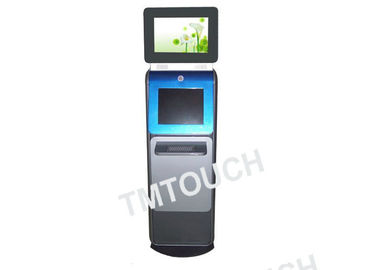 Van het de Aanrakingsscherm van dubbel-vertoningsirl LCD Wayfinding Kiosk voor Luchthavencontrole