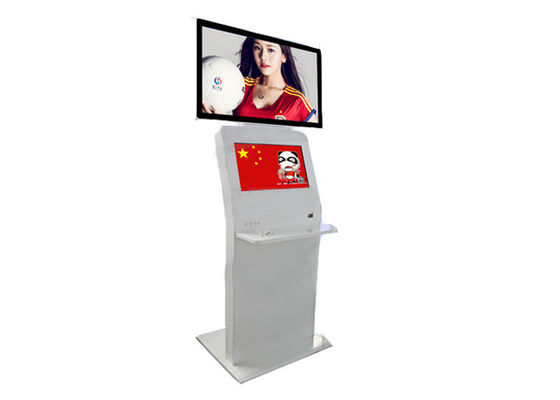 Het dubbele Scherm die Signage van Wifi 3G Digitale Kiosk 1920 × 1080P Volledige HD 32“ 42“ 46“ 55 Duim adverteren