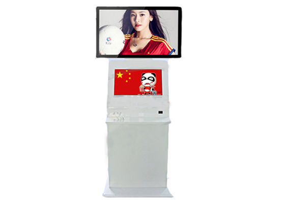Het dubbele Scherm die Signage van Wifi 3G Digitale Kiosk 1920 × 1080P Volledige HD 32“ 42“ 46“ 55 Duim adverteren