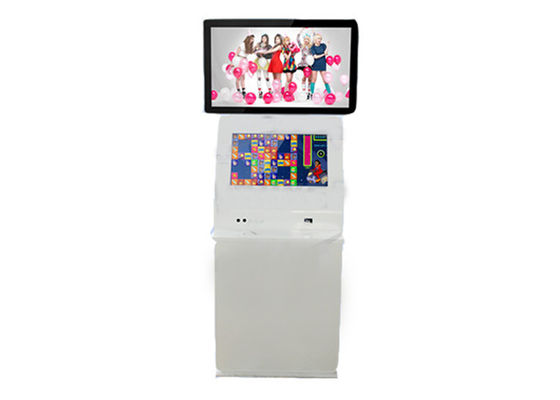 Het dubbele Scherm die Signage van Wifi 3G Digitale Kiosk 1920 × 1080P Volledige HD 32“ 42“ 46“ 55 Duim adverteren