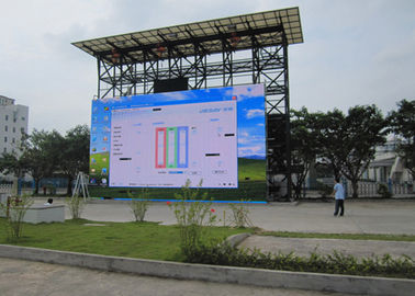 De vertoning van het hoge resolutie Slanke Kabinet p12 p8 p10 openlucht geleide reclamehuur