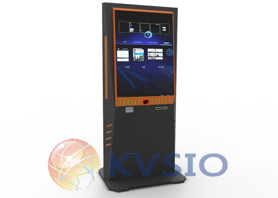Autosnijders interactieve Digitale Signage van de Sprekers Dubbele kanten Van verschillende media Kiosk
