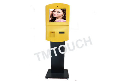 19inch de digitale Signage Online Kiosk van Wayfinding met Kaartlezer/Printer/Scanner