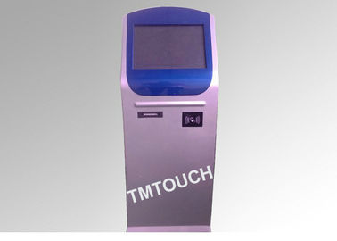 De rechte Kiosk van de Douane Interactieve Informatie Multifunctioneel met de Lezer van de Thermische Printerkaart