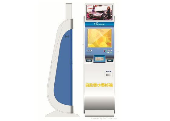 De interactieve Openluchtkiosk van het Informatie Dubbele Scherm voor Betaling Wayfinding